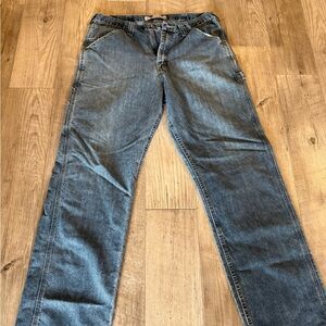 Lee Men's Straight Fit Blue Jeans